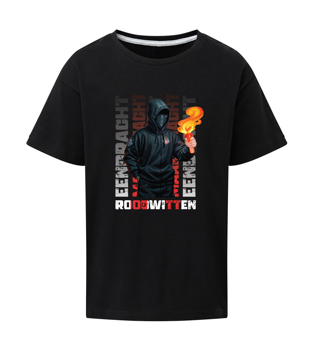 T-shirt - Eendracht Maakt Macht - rood witten