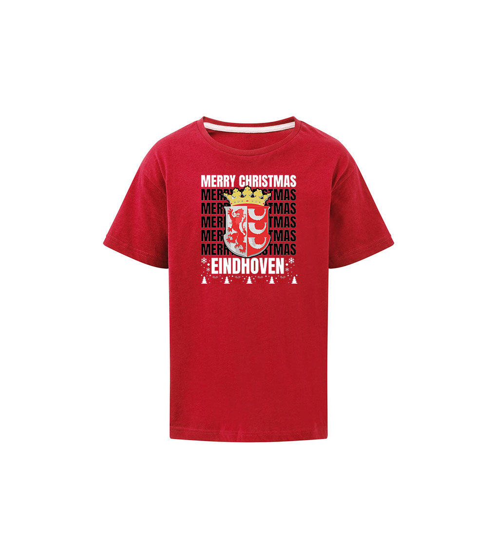 T-shirt - kinderen - Merry Christmas Eindhoven