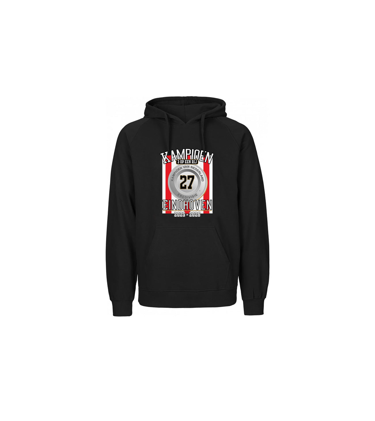 Hoodie - kinderen - KAMPIOEN 27 EINDHOVEN - 3 op een rij