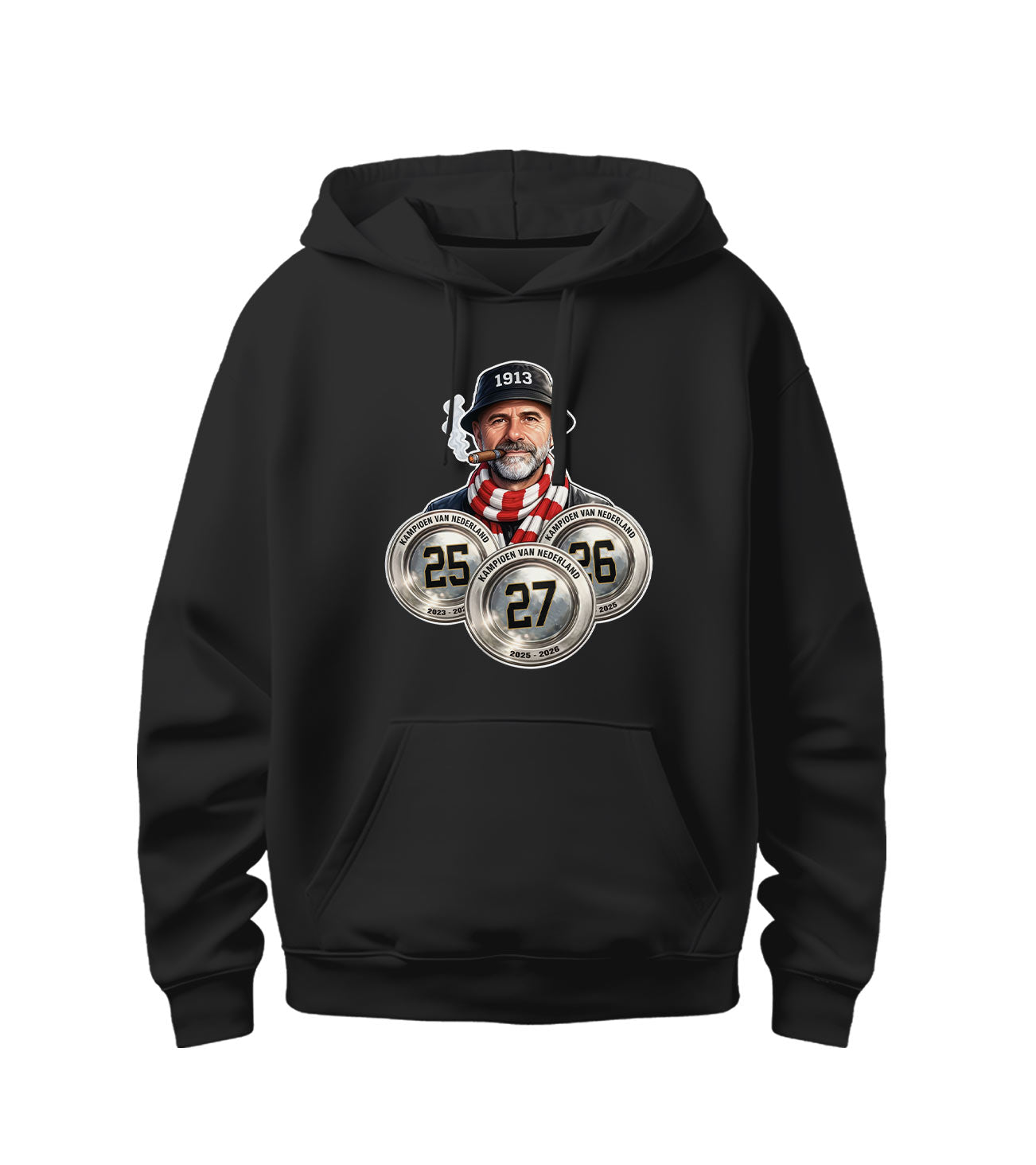 Hoodie - 25 26 27 Kampioenen van Nederland