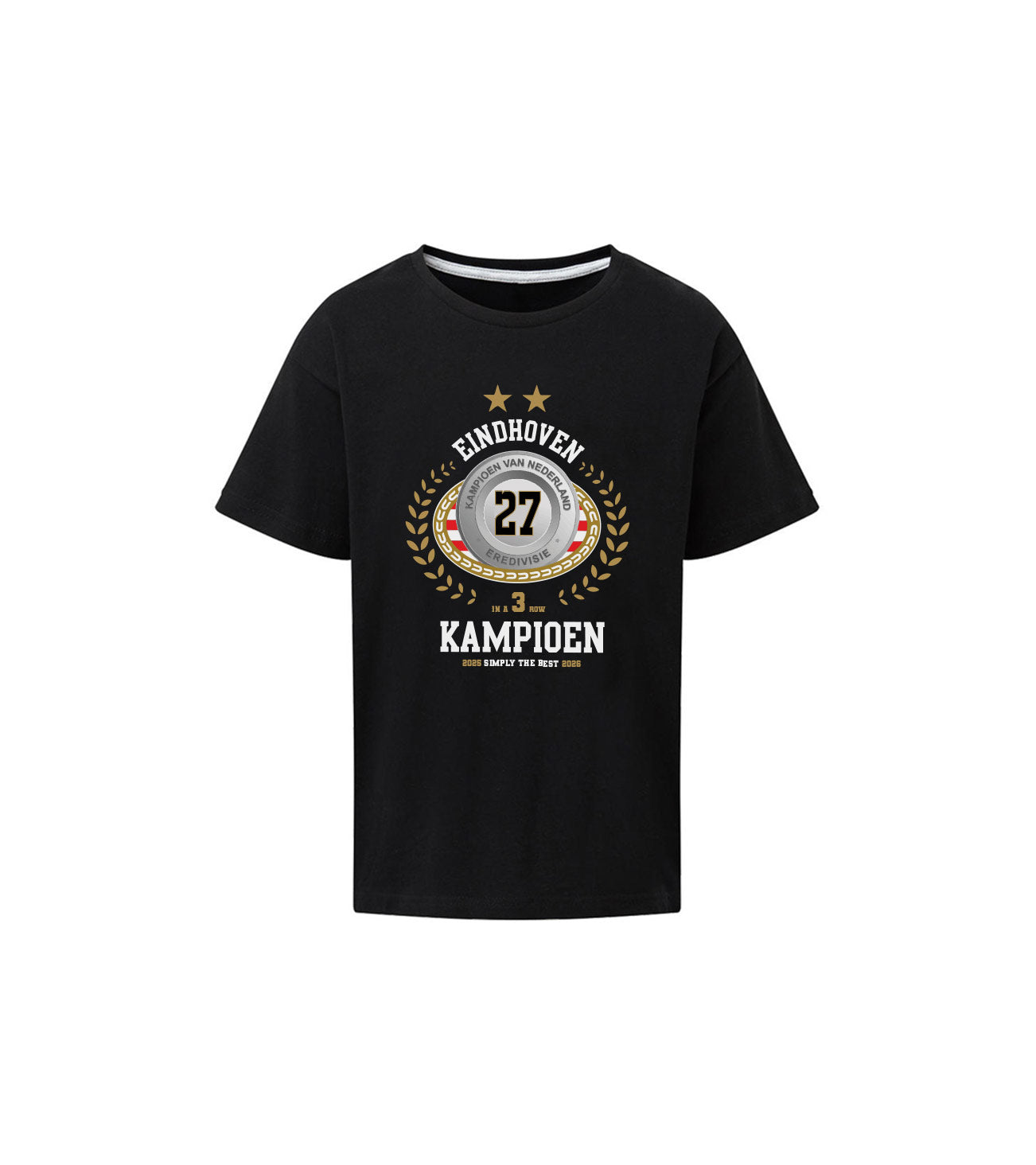 T-shirt - kinderen - Eindhoven KAMPIOEN 27ste